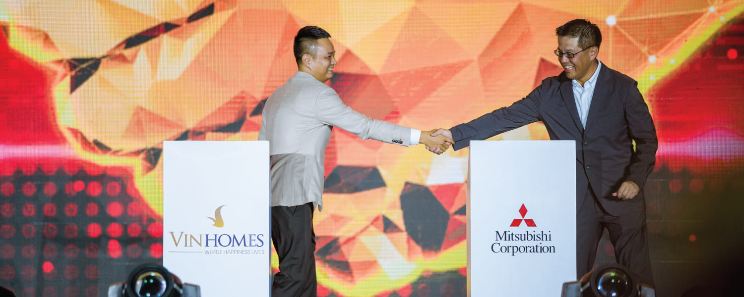 Lễ Ký Kết Giữa Vinhome Và Mitsubishi1