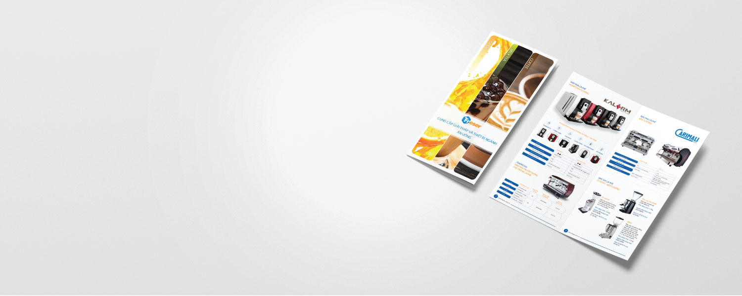 Dự án thiết kế brochure Freser