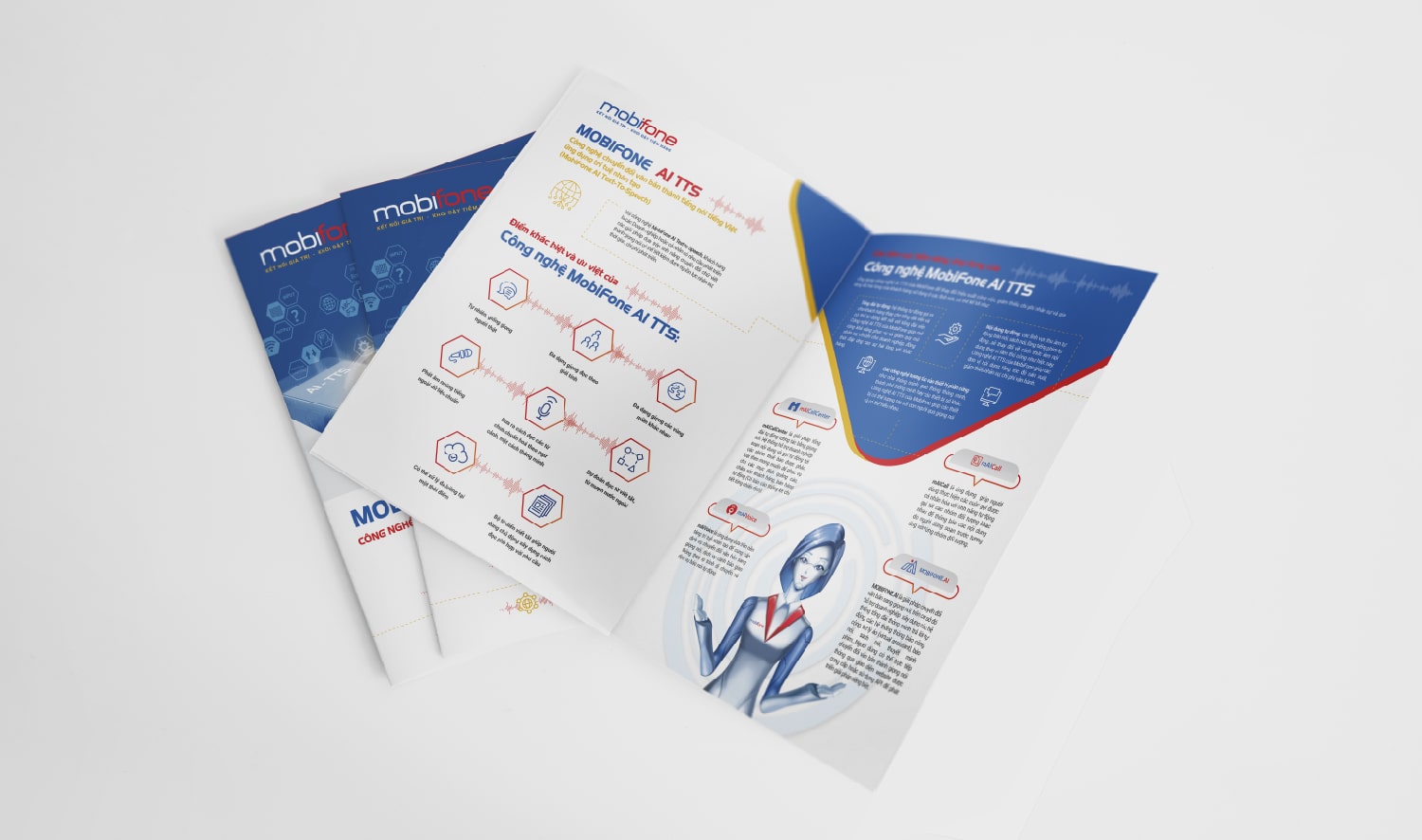 Dự án thiết kế brochure MobiFone