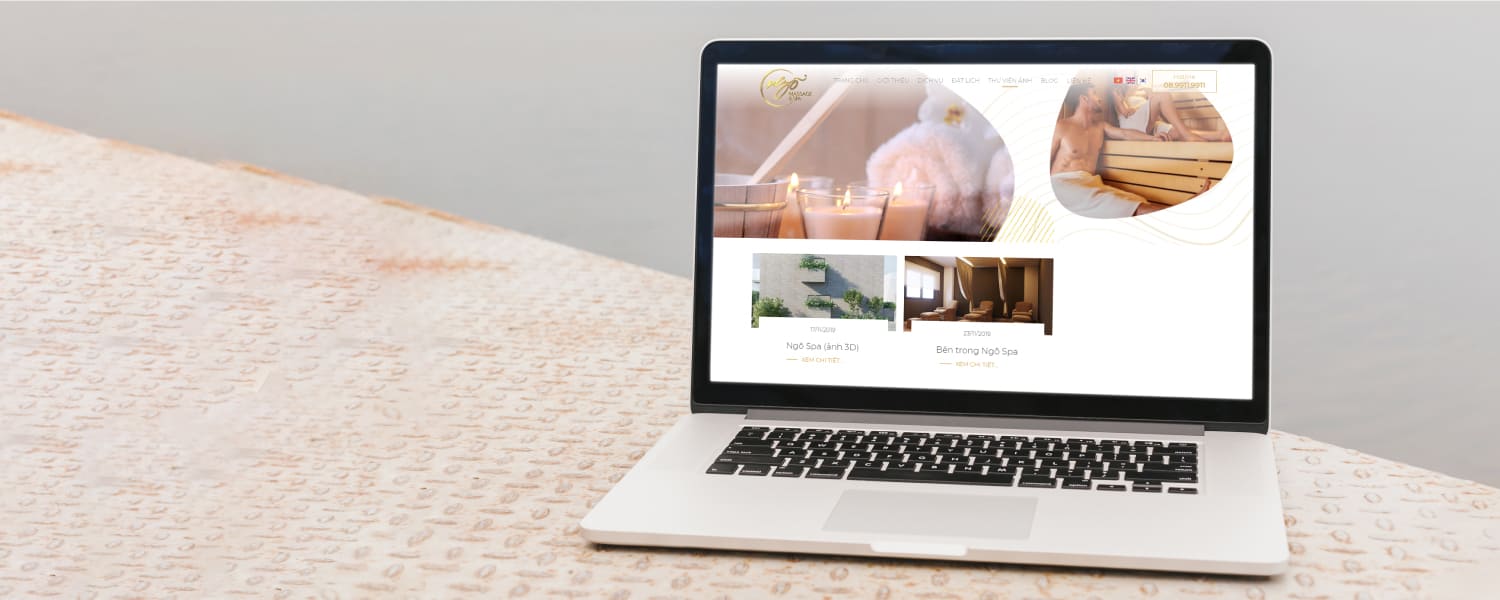Website Ngõ Spa & Massage1